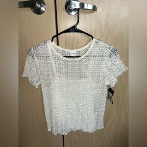 NWT Girls Lace Top